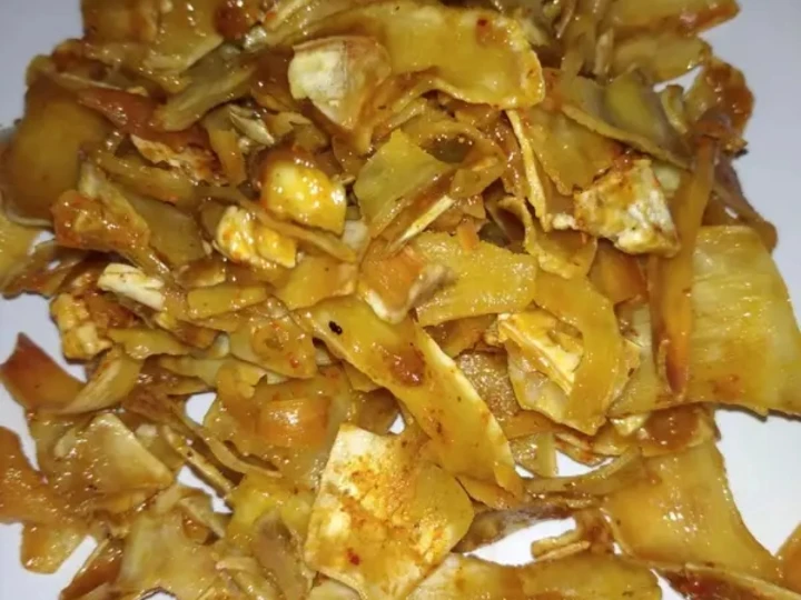 Cara Mudah Membuat Resep Keripik singkong pedas manis yang Enak Banget Anti Ribet, Mantap