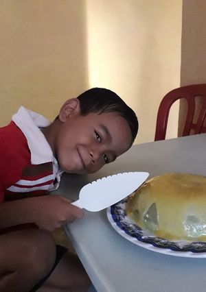 Foto resep Agar agar fla simple