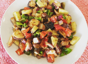 Foto principal de Salpicón de pulpo a la vinagreta de mostaza