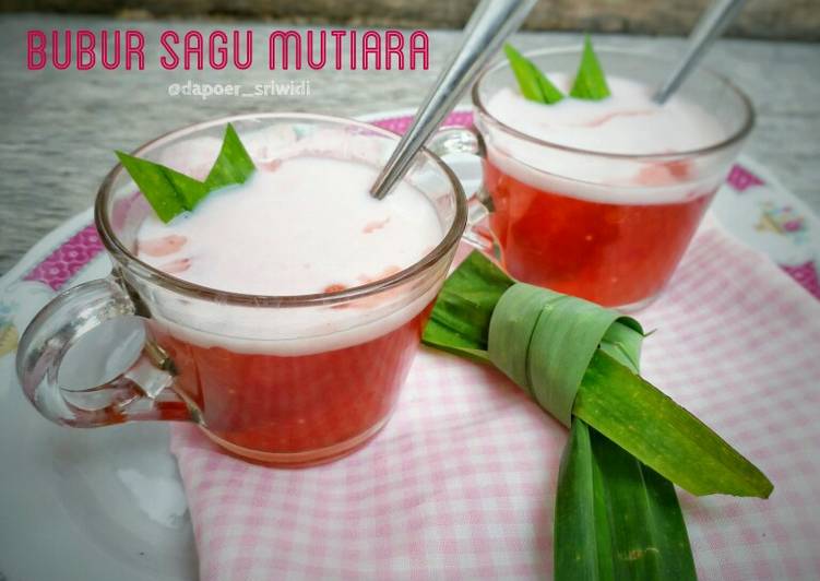 Bubur Sagu Mutiara