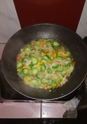 Foto resep Oyong sweet corn