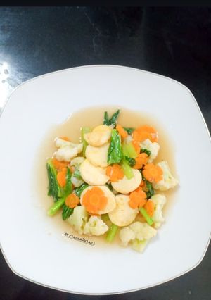 Foto resep Capcay Tofu