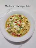 Mie instant Mix Sayur Telur
