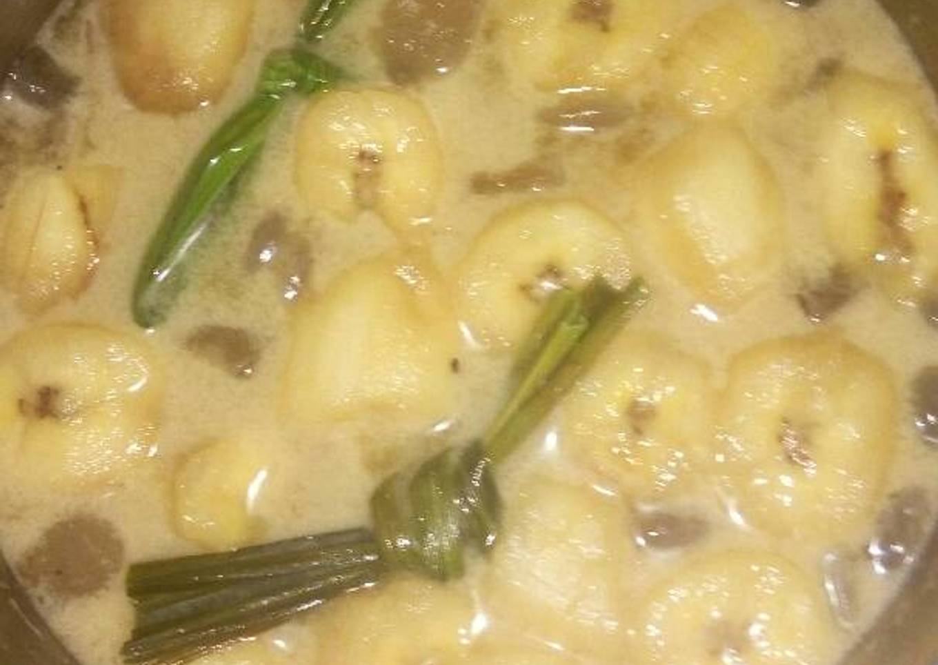 Kolak pisang kolang kaling