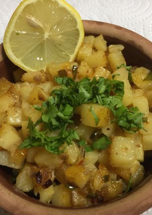 صورة لوصفة حمسة بطاطا سريعة ولذيذة 😋🥔