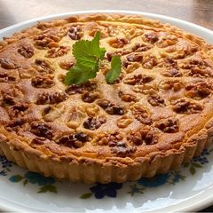 Walnut and Chickpea Tart A picture of Walnut and Chickpea Tart.