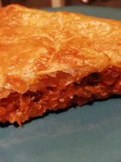 Una foto de Empanada de aprovechamiento de puchero o cocido