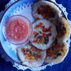 A picture of Poha uttapam.
