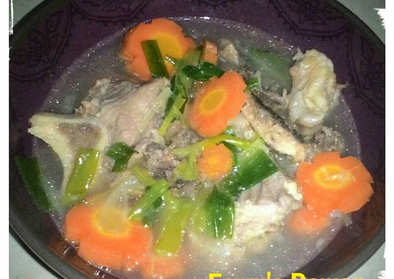 Sup Tulang Sederhana