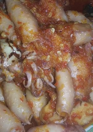 Foto resep Balado cumi asin