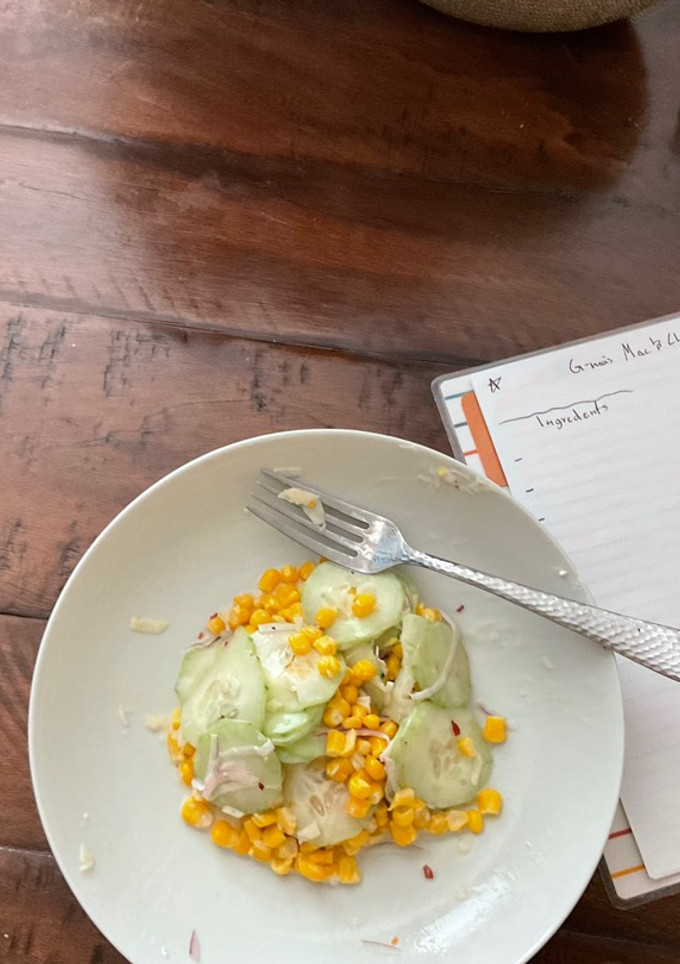 A picture of Cucumber Salad 🥗.