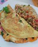 Omelette de tomate