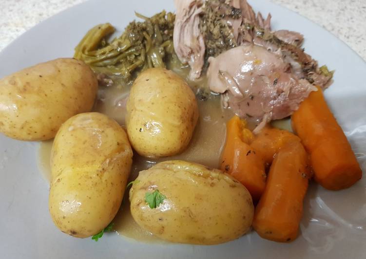 Recipe: Tasty My Steamed Lamb and veg in the pressure cooker. 💗