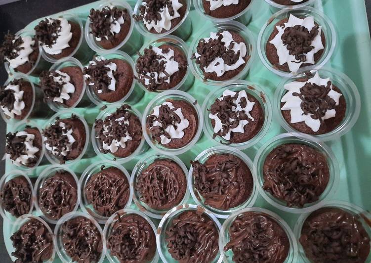 Resep Brownies cup, Enak Banget