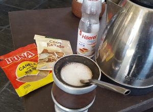 Una foto de Mate de coco rallado súper rico!