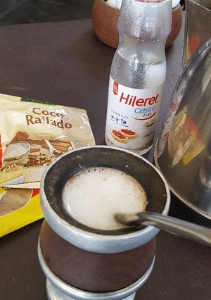 Una foto de Mate de coco rallado súper rico!
