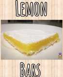 Cuadrados de limón o lemon bars súper fácil (lemon pie)