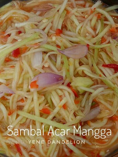 Foto resep Sambal Acar Mangga #Dandelion