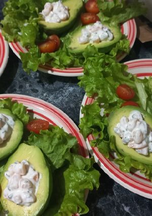 Una foto de Palta rellena