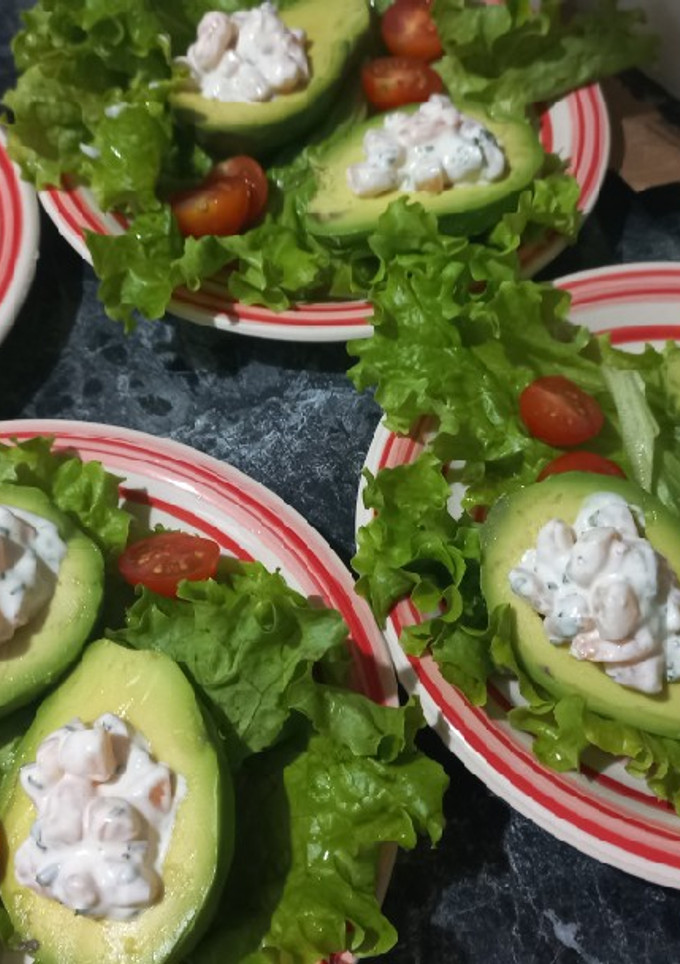 Una foto de Palta rellena