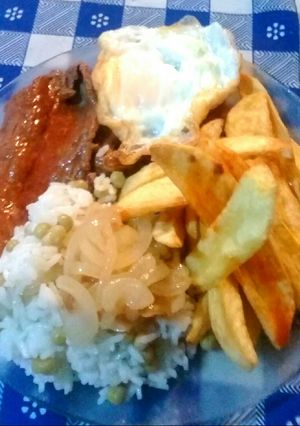 Una foto de Bifes al rejunte😉