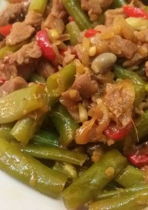 Foto resep Buncis Daging Cincang