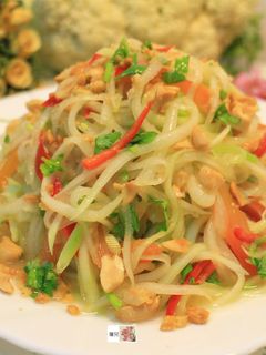 涼拌青木瓜 的食譜成品照片