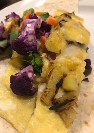 A picture of Quick & healthy wrap.
