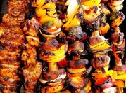 A picture of chicken kabab