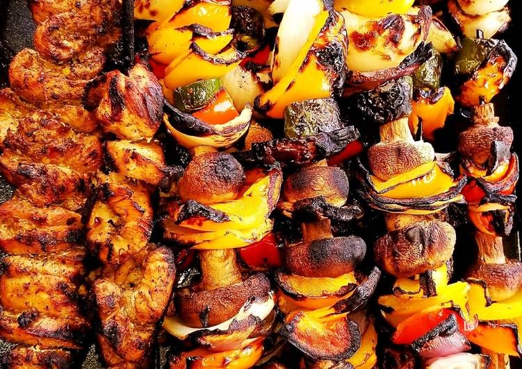 Easiest Way to Prepare Homemade Mike&#39;s Chicken Shish Kabobs