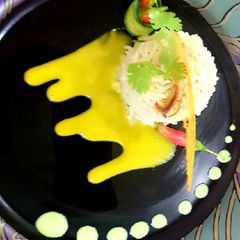 A picture of Mutton Pulao.