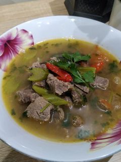 Foto resep Sup Daging Pedas Thailand
