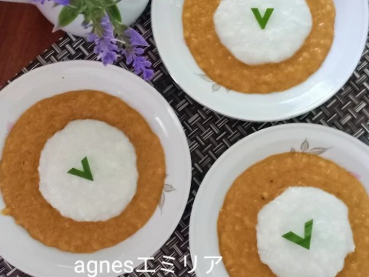 Cara Gampang Menyiapkan Resep Bubur Merah Putih ❤️🤍 yang Sempurna Anti Ribet, Lezat Sekali