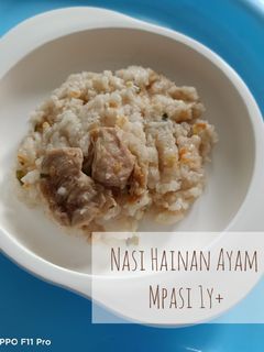 Foto resep Nasi Hainan Ayam Slowcooker Mpasi 1y+