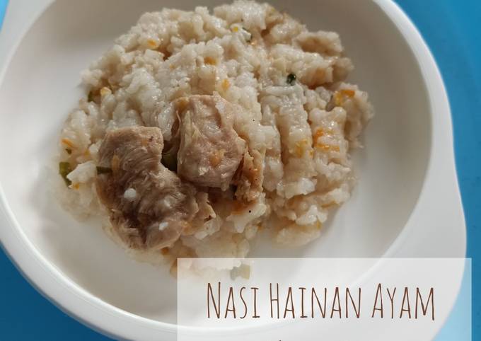 Nasi Hainan Ayam Slowcooker Mpasi 1y+