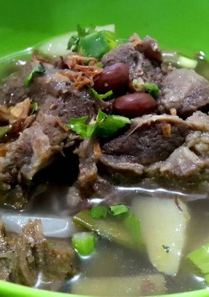 Foto resep Sop Iga Kacang Merah