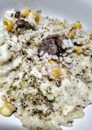 Foto resep Mozarella Baked Rice ala Zenbu