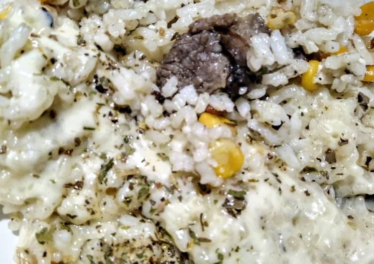 Mozarella Baked Rice ala Zenbu