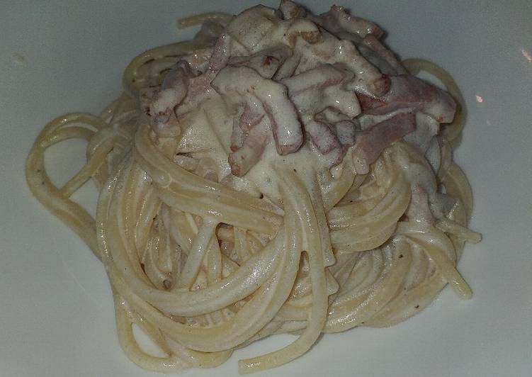 Espaguetis carbonara