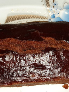A picture of Eggless banana cake.