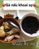 Gà nấu khoai sọ