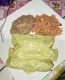 Enchiladas Suizas (a mi estilo)