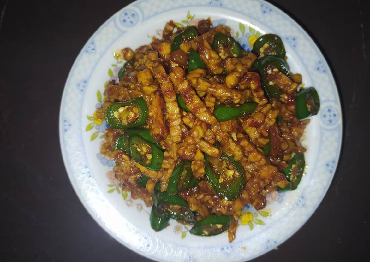 Tempe Orek Cabe Ijo Tempe Orek Cabe Ijo