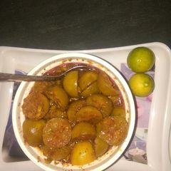 A picture of Lemon pickle.