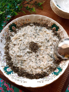 عکسی از دستور آش ماست سبزوار