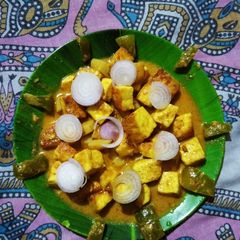 A picture of Paneer veg.