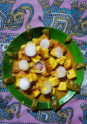 A picture of Paneer veg.