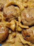 Pressure Cooker Swedish Meatballs with Noodles