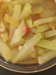 Foto resep Tumis sup labu siam sederhana