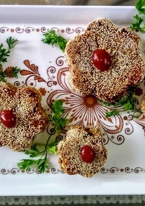 A picture of Floral Cutlets.